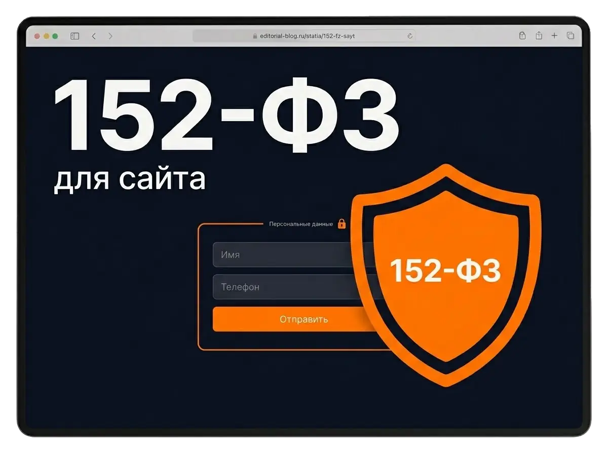 152-ФЗ для сайта: что нужно сделать в 2026 году